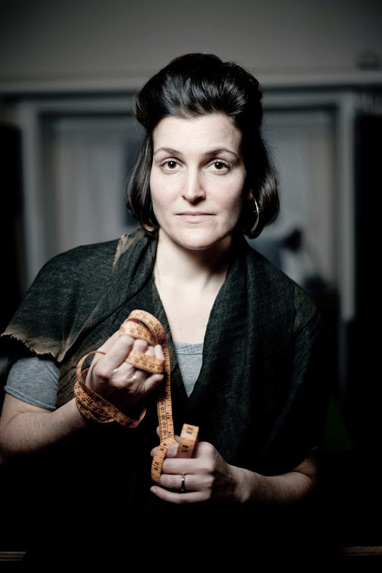 D' Agostino in her studio