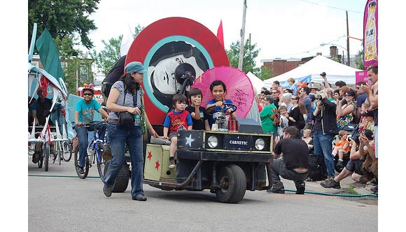 Kensington Kinetic Sculpture Derby