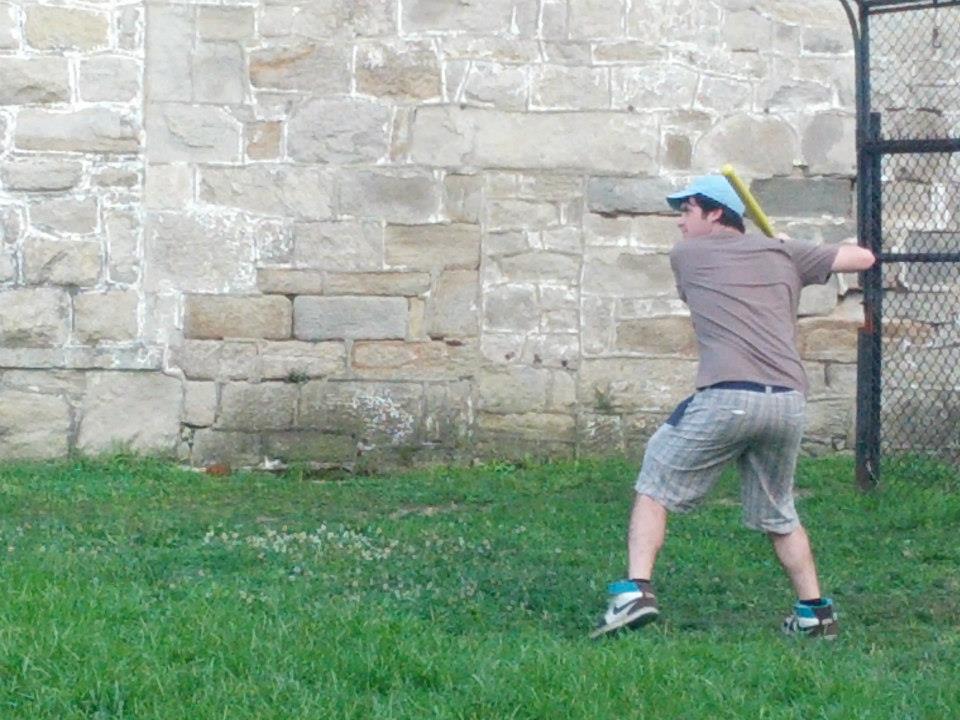 Wiffle ball at Eastern State