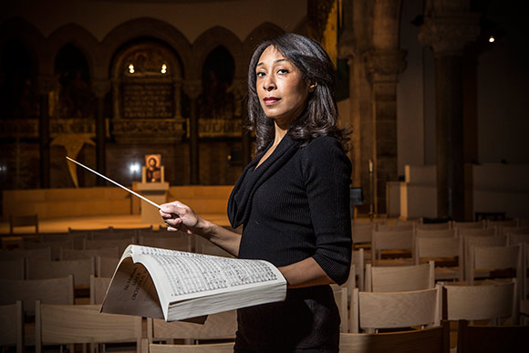 Jeri Lynne Johnson at the Philadelphia Episcopal Cathedral - 38th and Chestnut