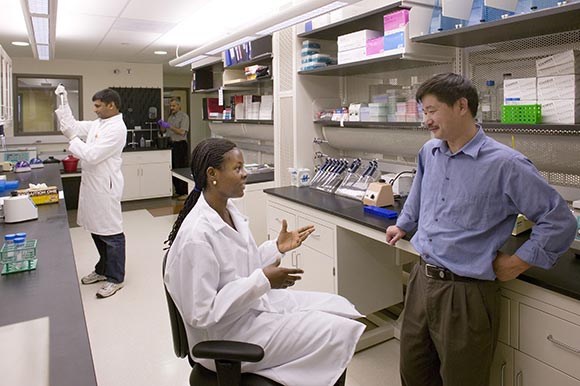 Monell Mol Bio scientists