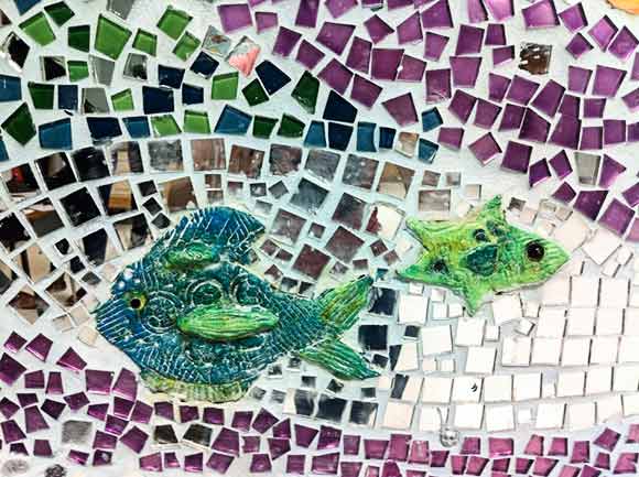 Panel Mosaic by Kathry Sclavi 