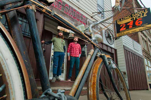 Travis Peebles & James Rychak of Blazing Saddles Cycle