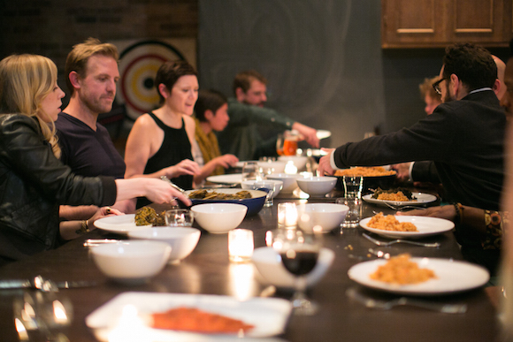 A table on the LAGOS tour