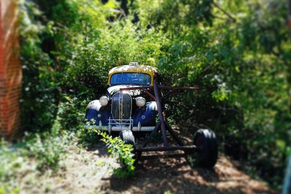 A vintage taxi in Norristown