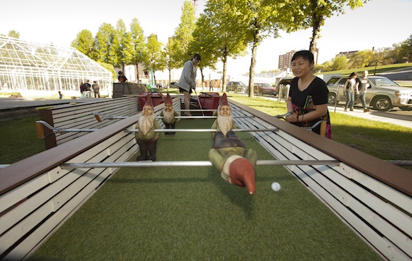 Artist-designed mini golf in Minnesota