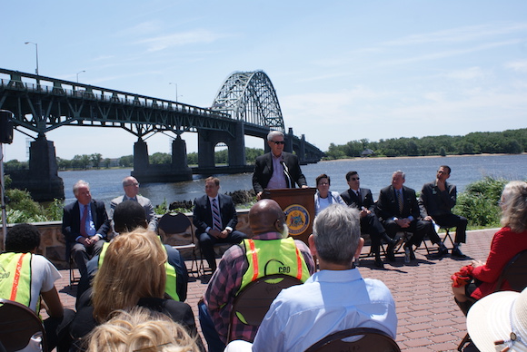 Groundbreaking at the K&T Trail