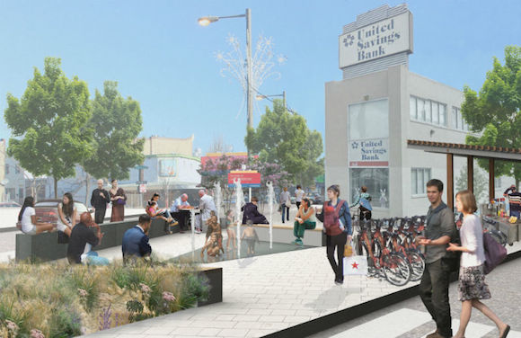 The proposed Gateway to East Passyunk