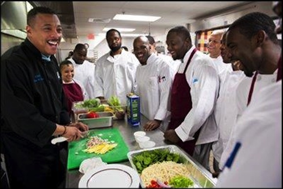 Chef Jonathan Jernigan teaches the majority of the culinary classes