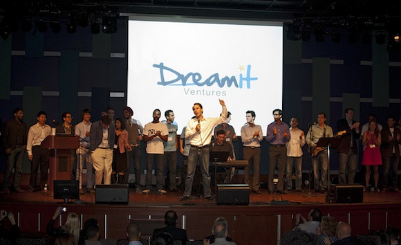 Steve Welch closing DreamIT's Demo Day