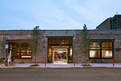 Frankford Hall's facade