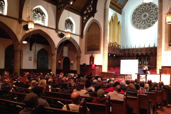 A community meeting in Germantown addresses the YWCA's fate