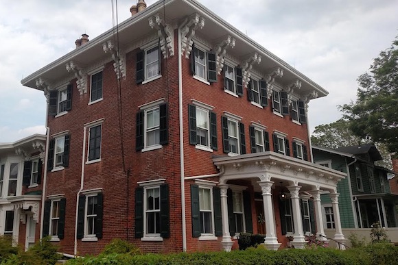 A historic home along the River Line