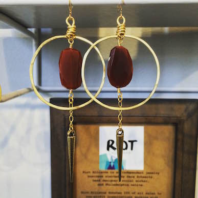 Earrings from Riot Alliance