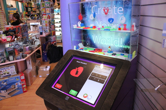 A kiosk from PieceMaker Technologies