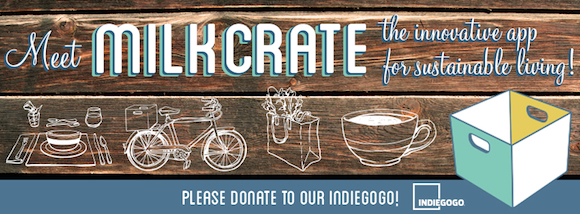 MilkCrate has launched an Indiegogo campaign