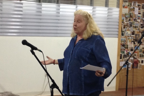 Linda Slodki addresses MAAG supporters