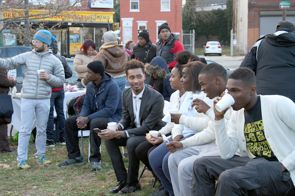 An event to celebrate the new public space at 42nd and Lancaster