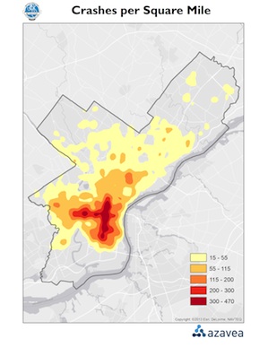 Azavea data map