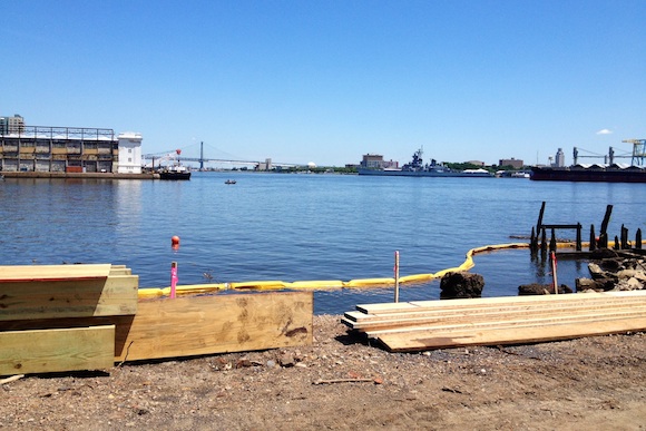 The view from Pier 53
