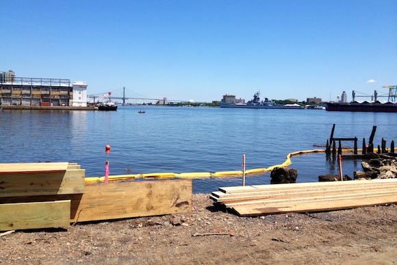 The view from Pier 53