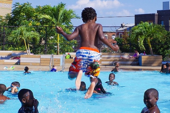 Staying cool in Francisville