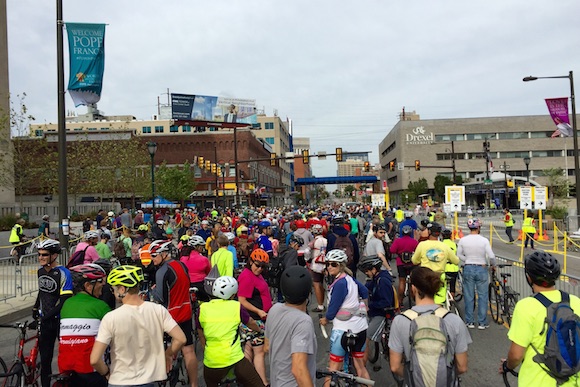 Pope Ride: During the pontiff's visit, those who stayed, played