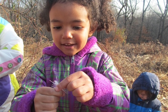 Kids enjoying nature