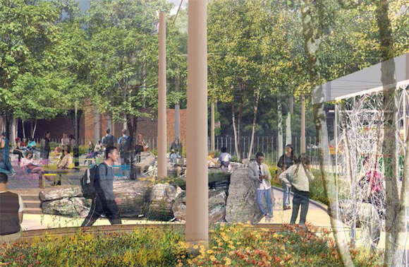 40th Street Trolley Portal rendering