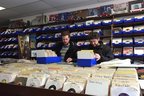 Browsing at the Attic Record Store
