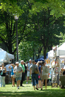 Crafts in the Park in Lititz