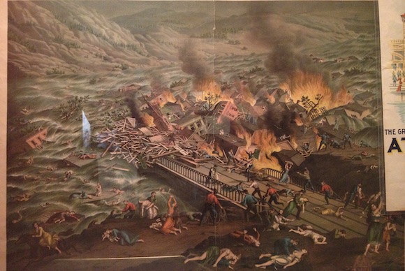 An image of the Johnstown Flood