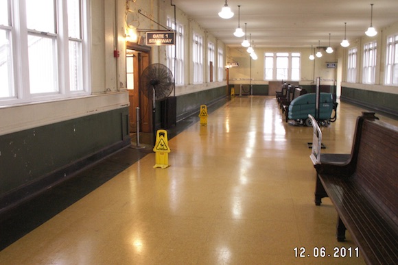 Lancaster's Amtrak station before renovations