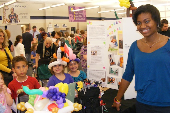 Amber Liggett, CEO of Amber's Amazing Animal Balloons