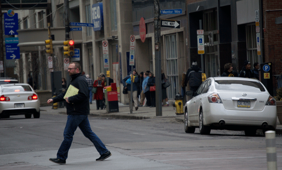 Pedestrian friendly 