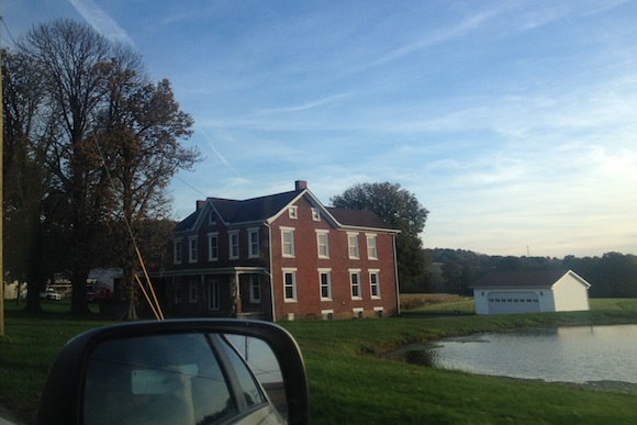 The bucolic area around Kecksburg