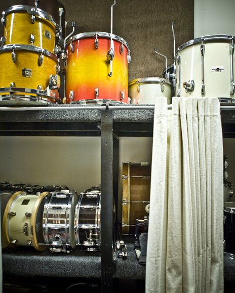 Studio drums