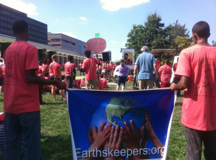 Earth's Keepers' Youth Agriculture and Entrepreneurship Program is one of the organization's many initiatives