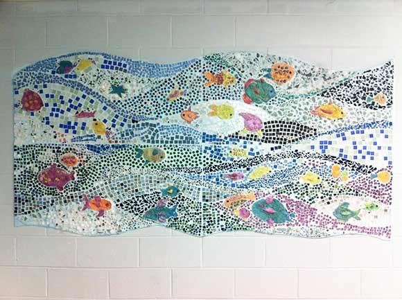 Panel Mosaic by Kathry Sclavi 