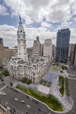 Rendering of Dilworth Park