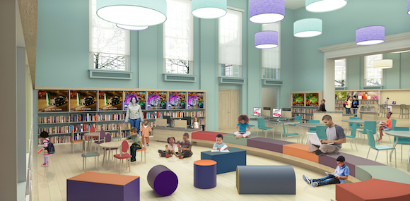 Logan Library's upcoming Children's Department