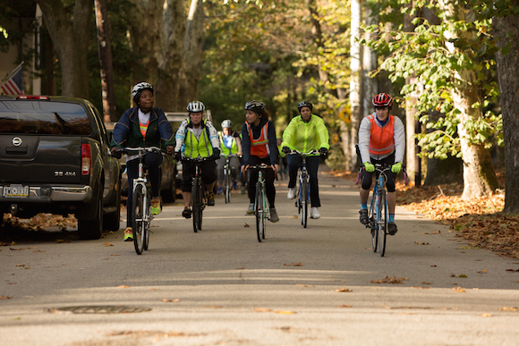 A group ride organized by Gearing Up