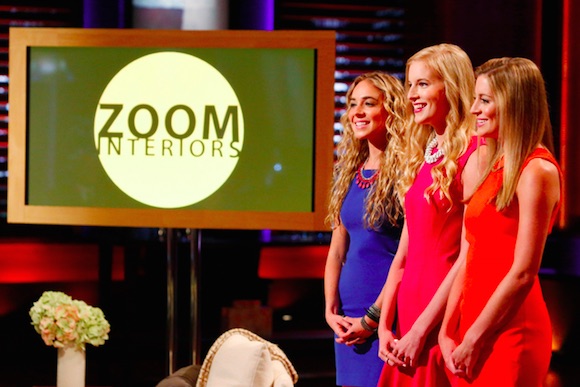 ZOOM Interiors appearing on Shark Tank
