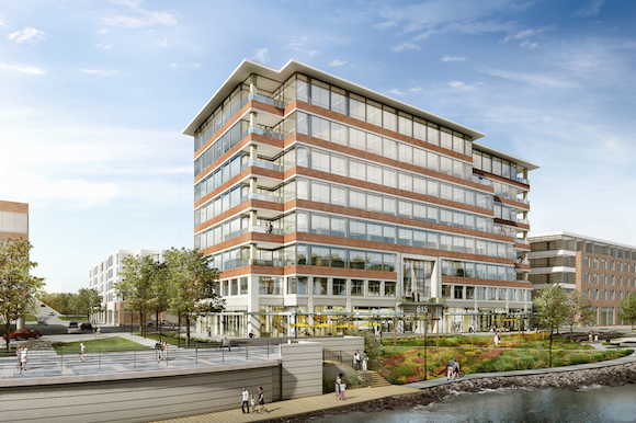 A rendering of 615 Waterfront Drive